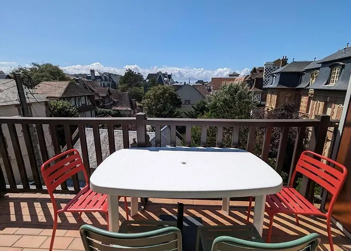 Les Sables D'or - Acces Direct Plage, Vue Mer, Terrasses, Parking Houlgate