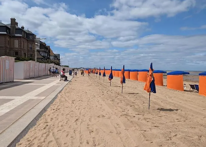 Les Sables D'or - Acces Direct Plage, Vue Mer, Terrasses, Parking * Houlgate